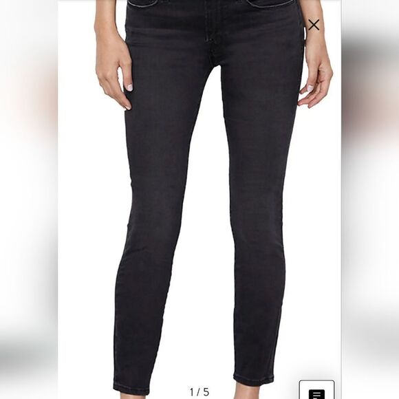 FRAME Le Skinny de Jeanne Crop  Jeans Size 25 NWT - Picture 2 of 9